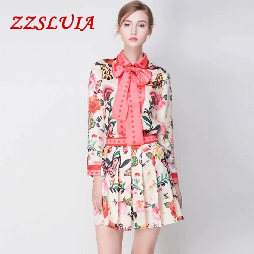 Butterfly Floral Prints Set